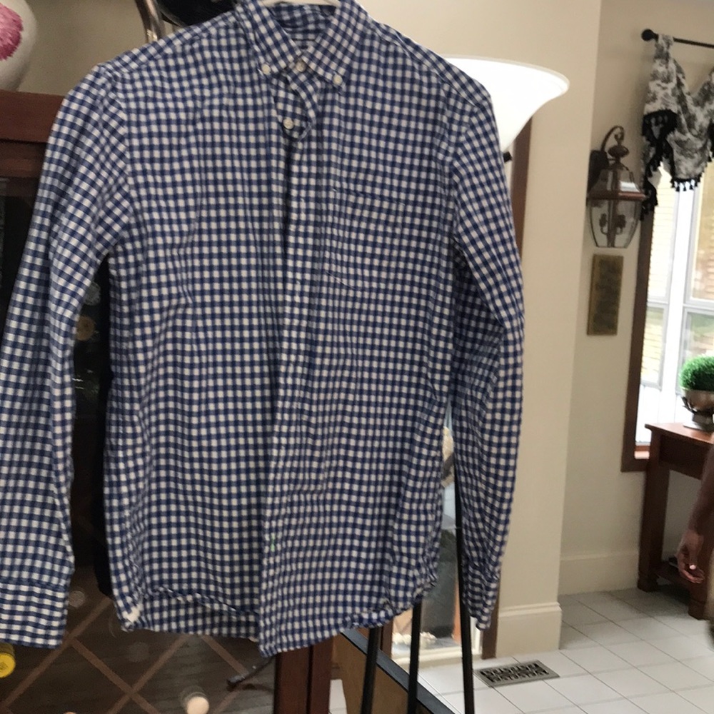 Crew cut button down